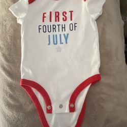 First Fourth Of July Onsie