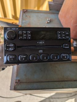Ford radio - 2002 ranger 