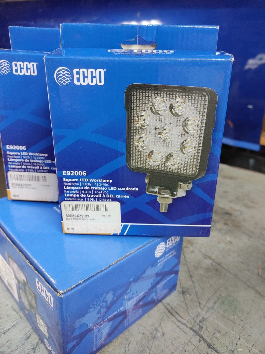 3 New Ecco Work Lights