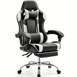 Ergonomic Gaming Chair – High Back, Reclining with Lumbar Support