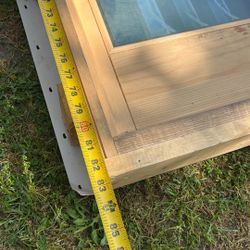 Outswing Door/ Side Window X2 