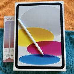 Apple iPad 10th Generation (2022 model /new sealed ) 256gb with Pencil, keyboard & Case 
