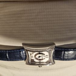 Elini Nazar Lucky Horseshoe Watch W/ Real Diamonds 