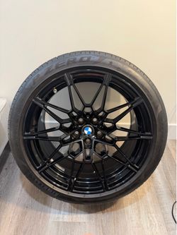 All FOUR BMW CS Wheels (Gloss Black)
