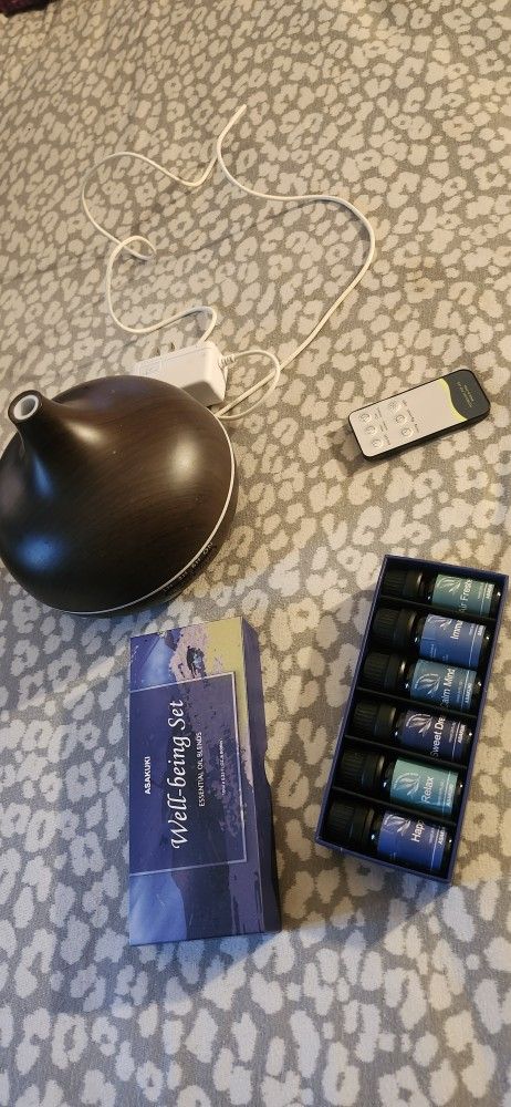 Essential Oil Diffuser With Scents