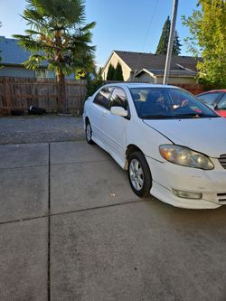 O4 corrolla sport 6 speed manual clean title