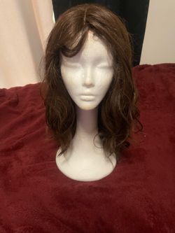 Brown, long hair wig, unused