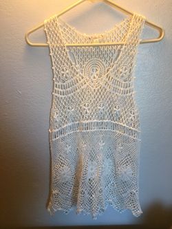 Crochet cover up size XS