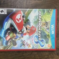 Mario cart 8 WII U game