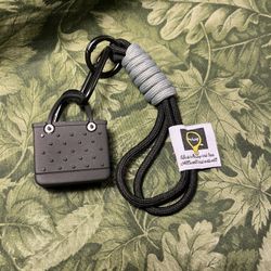 5337-HMT Mini Hole Bag Keychain, Bracelet Wristlet For Beach Bag, Purse Backpack