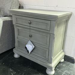 Ashley Lettner 2 Drawer Night Stand - Brand New