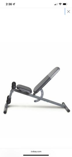 Weider XR 5.9 Adjustable Slant Workout Bench