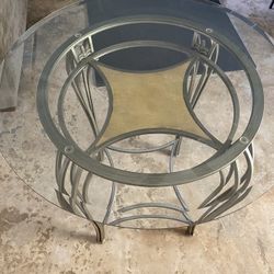 Glass Top Table