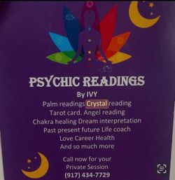 Amethyst crystal. Love readings