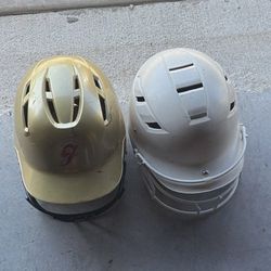 Softball Helmets Together For Sale $10 