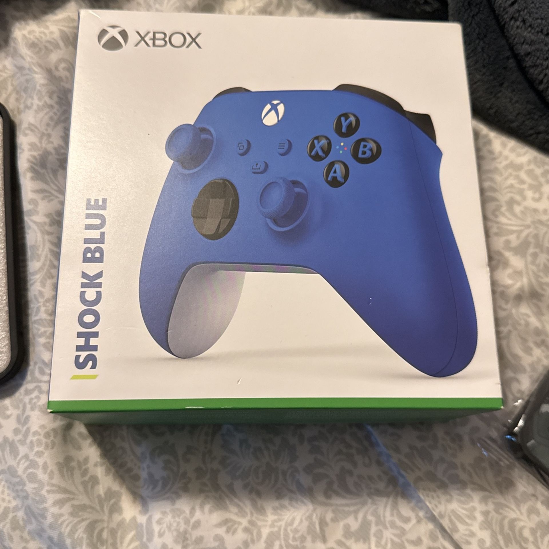 New Never Used Xbox Controller Shock Blue