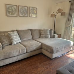 Living Spaces Sectional Couch