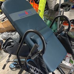 Free** Ironman Memory Foam  Inversion Table
