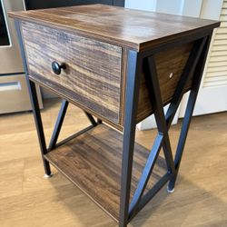 Wood Side Table*2