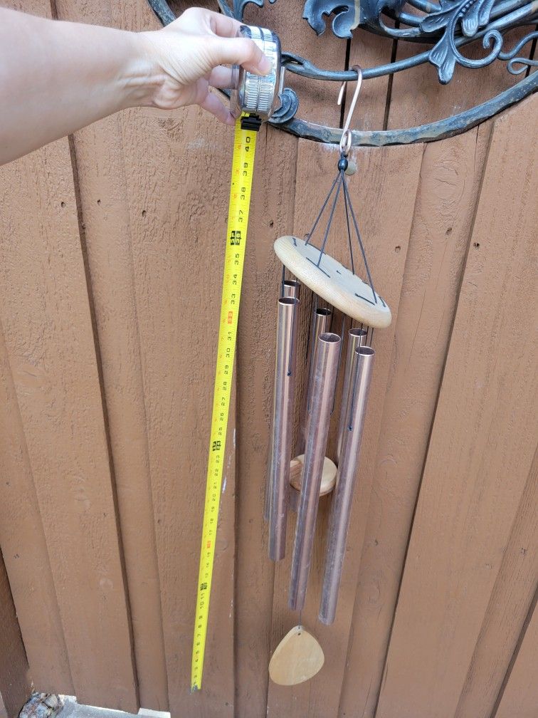 Nice sounding very large wind chime