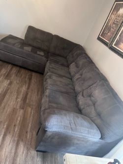Gray Sectional Couch