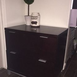 Crate & Barrel Large File Cabinet Or Dresser 