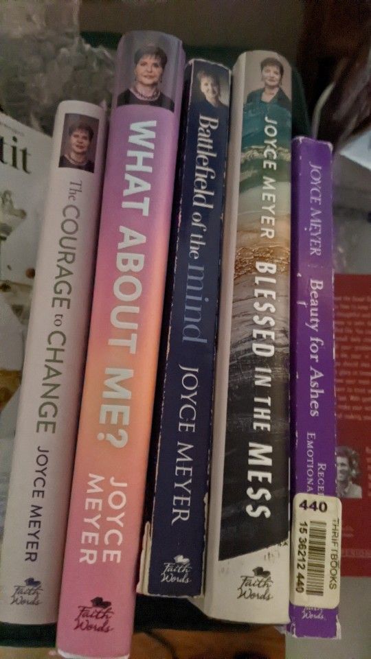 5 Joyce Meyer Books