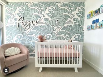 Wave Peel & Stick Wall Mural