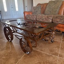 Rustic Western Coffee Table