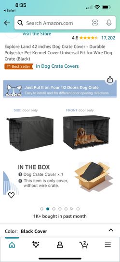 Black Crate Cover.