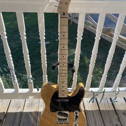 Squier Affinity Series Telecaster: Butterscotch Blonde
