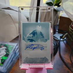 Felix Potvin Authentic Autographed card