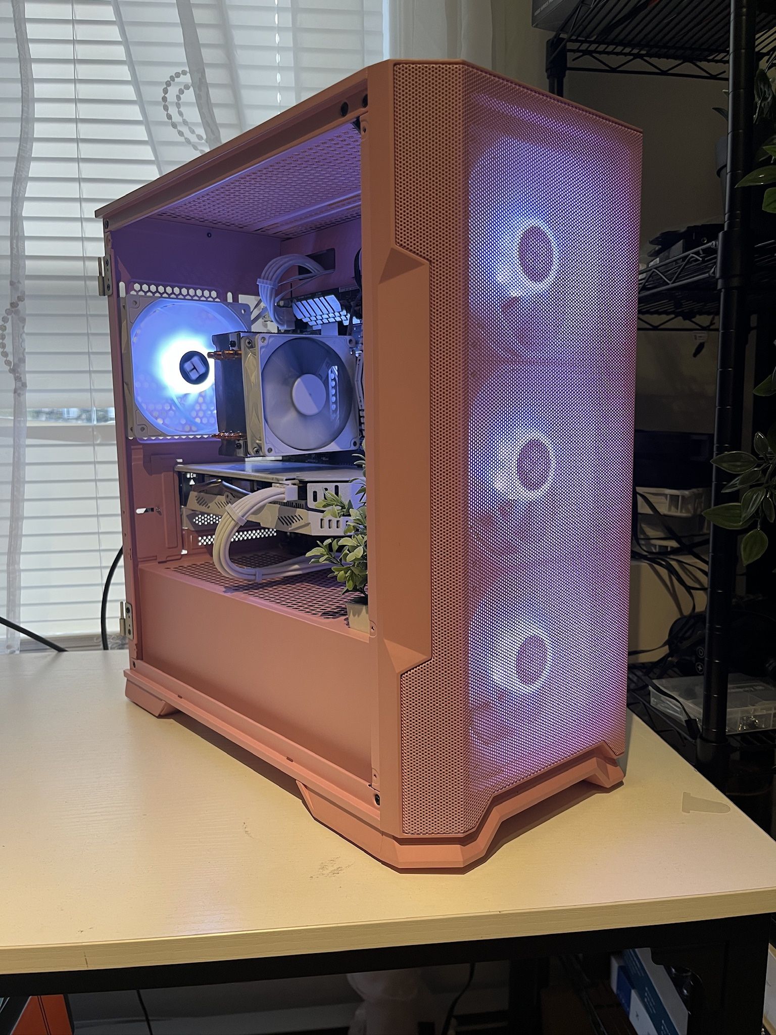 Pink And White Budget Gaming Pc