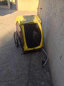Burley bee bike trailer