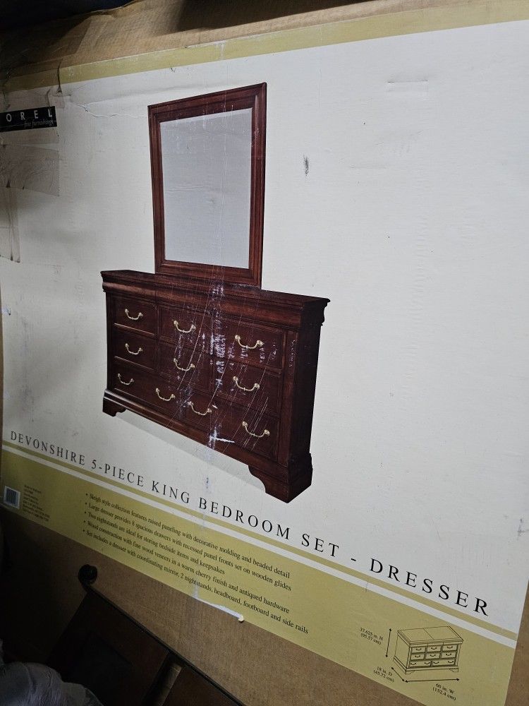 Wood Dresser New