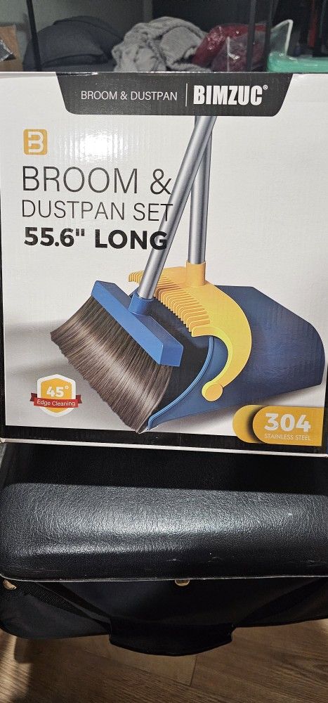 Broom and Dustpan Set