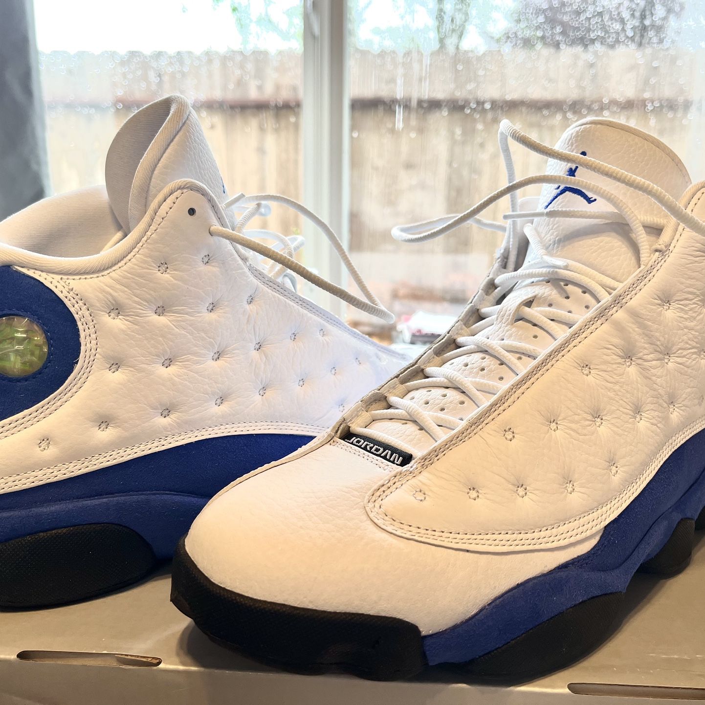 Air Jordan 13 Retro White Hyper Royal Black (Size 11.5)