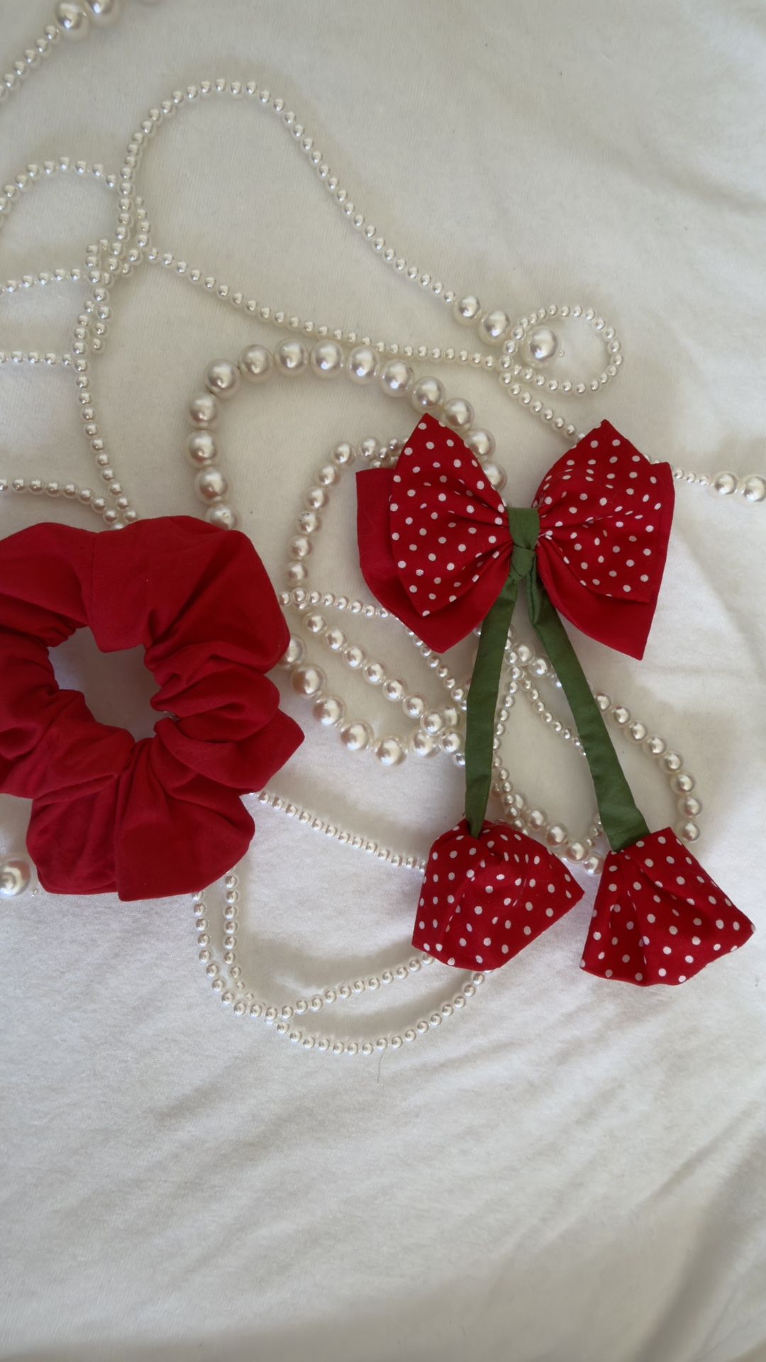 Handmaid Scrunchies And Bow