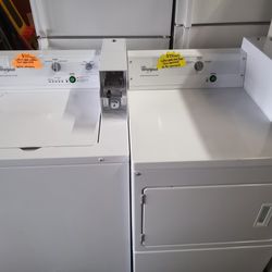 Whirlpool Commercial Grade Heavy Duty Washed And Dryer Set