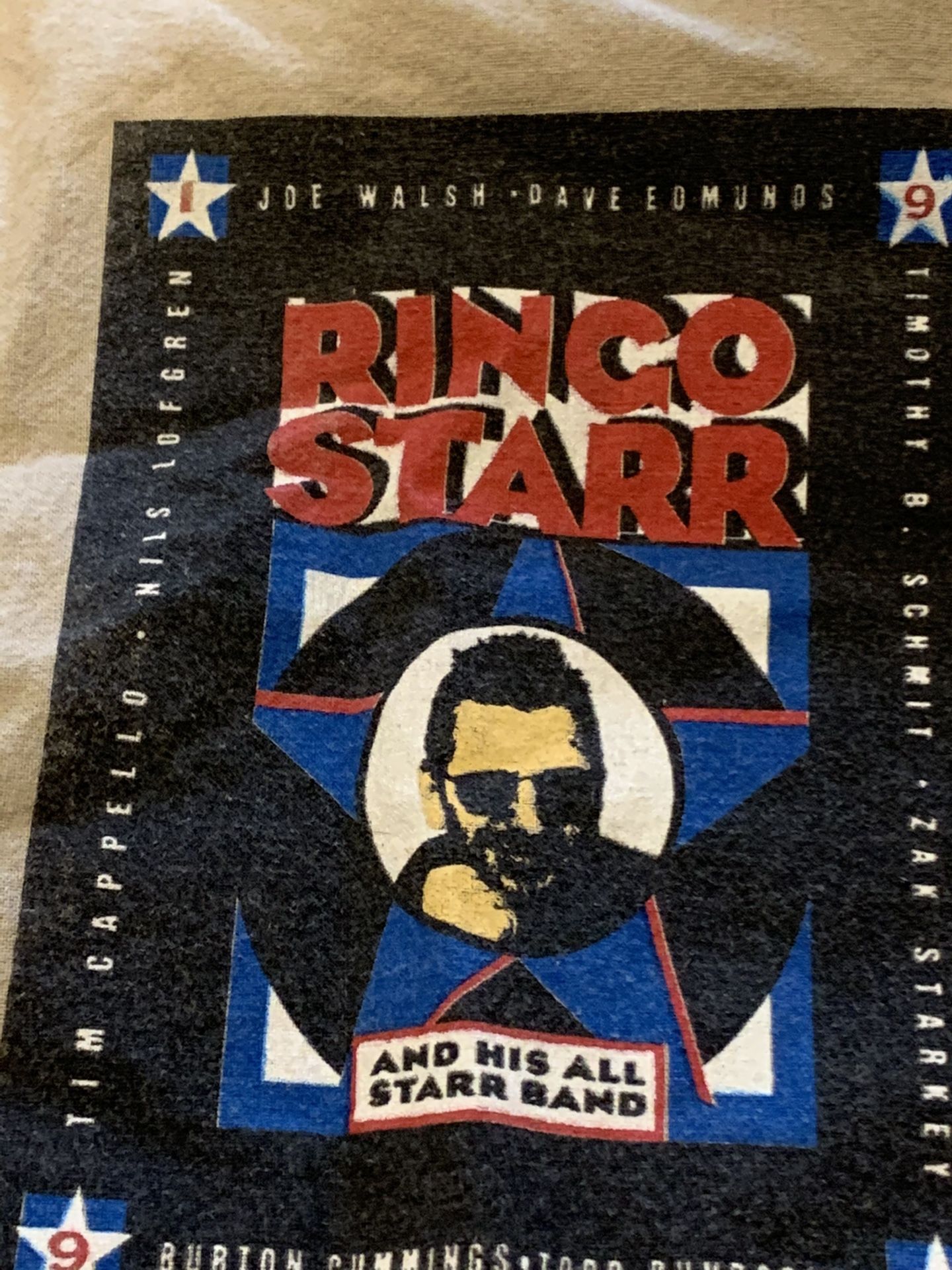 1992 Ringo Starr roadie shirt in excellent condition