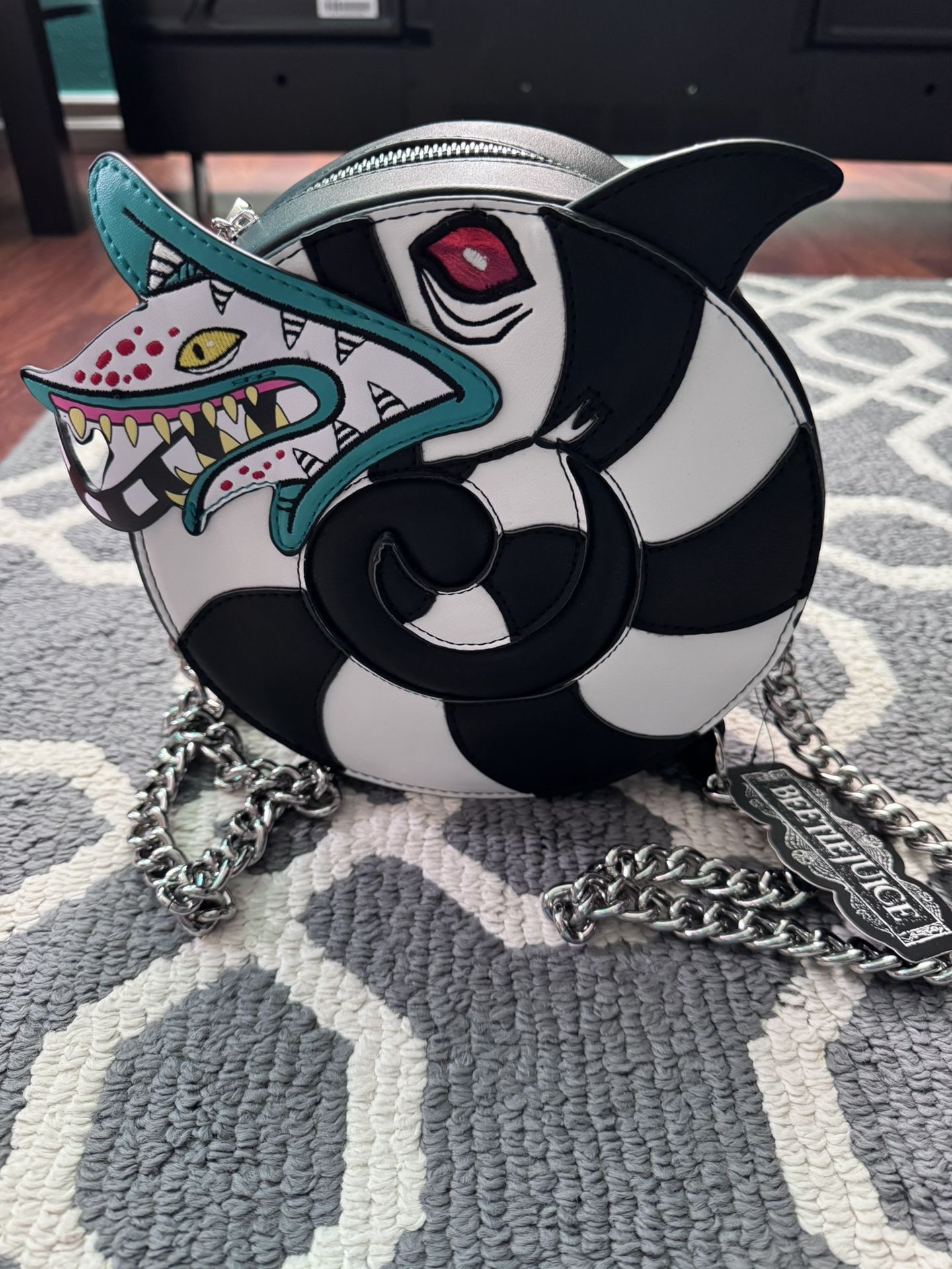 Beetlejuice Sandworm Purse NWT