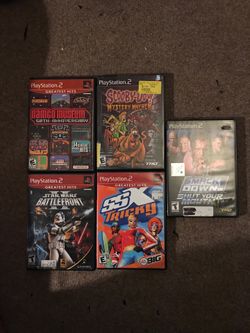 Ps2 lot x5