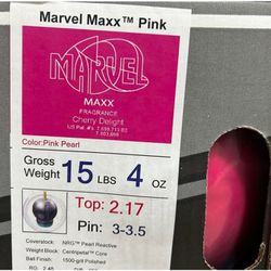 Storm Marvel Maxx Pink 15lbs New/Undrilled 