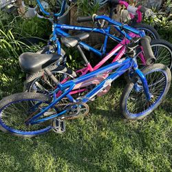 Three Kids Bikes