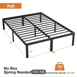 Modern black Metal Bed Frame