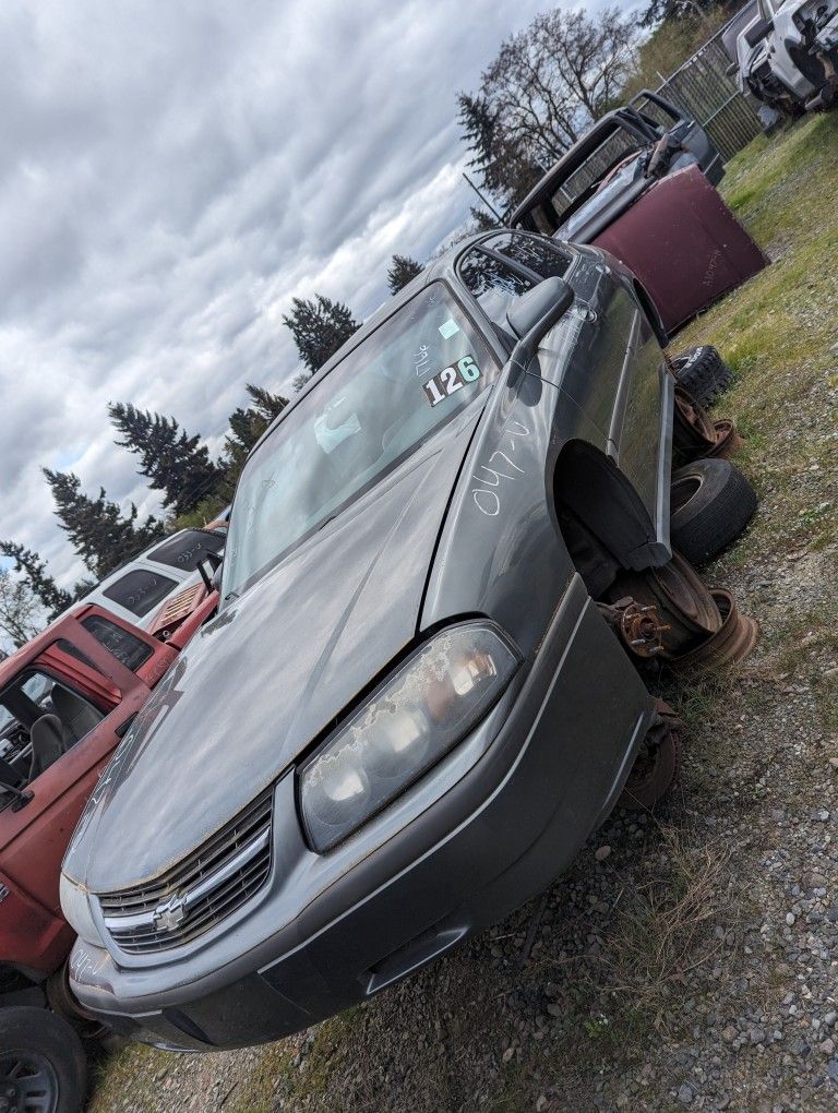 Parting Out A 2005 Chevy Impala Parts