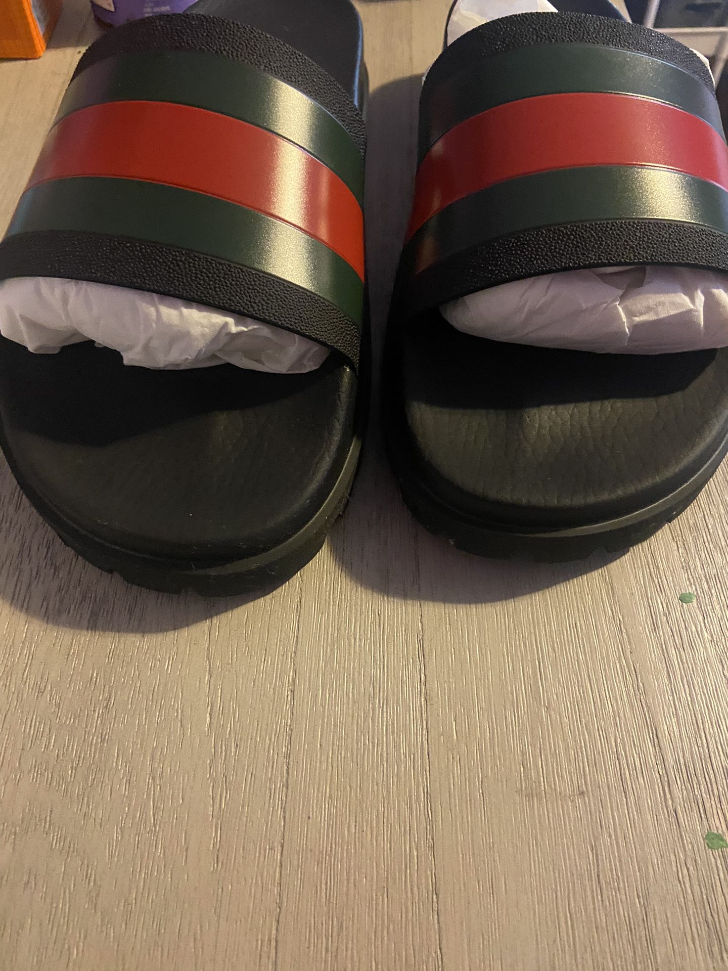 Size 11 Gucci Slides