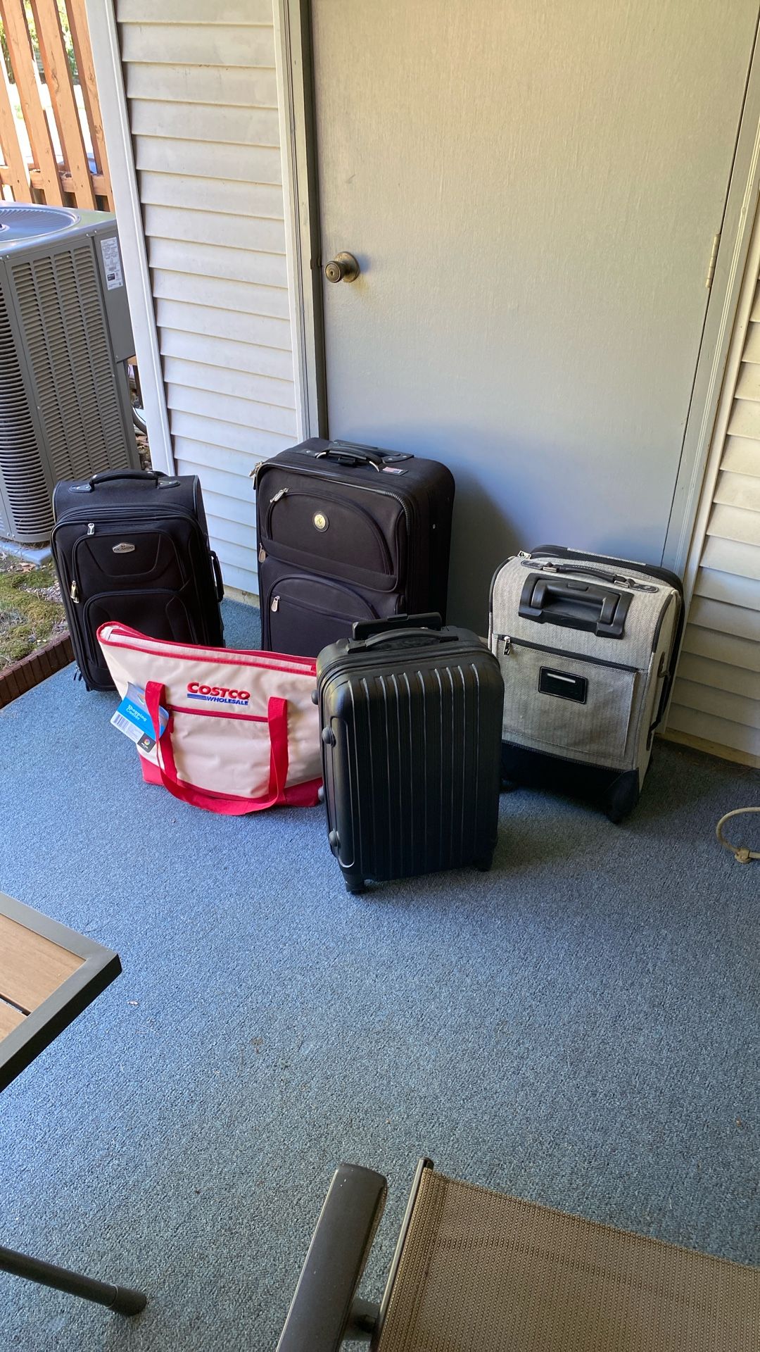 Travel Suitcase and new Shopping Cooler