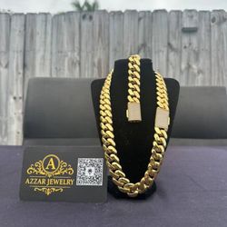 Miami  gold Cuban link