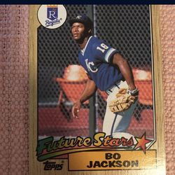Bo Jackson Future Stars Card